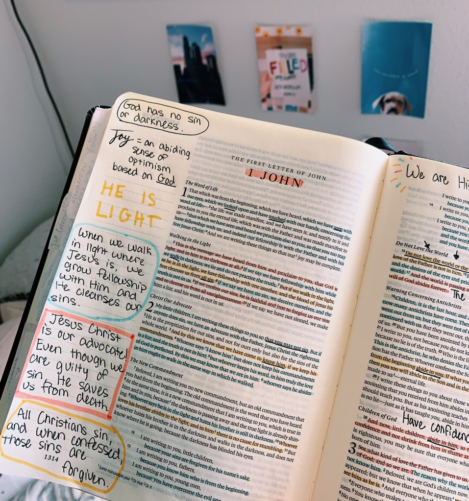 My Bible Journaling Essentials – Just My Thoughts